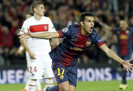 ميسي ينقذ برشلونة ويقوده لقبل نهائي دوري الابطال